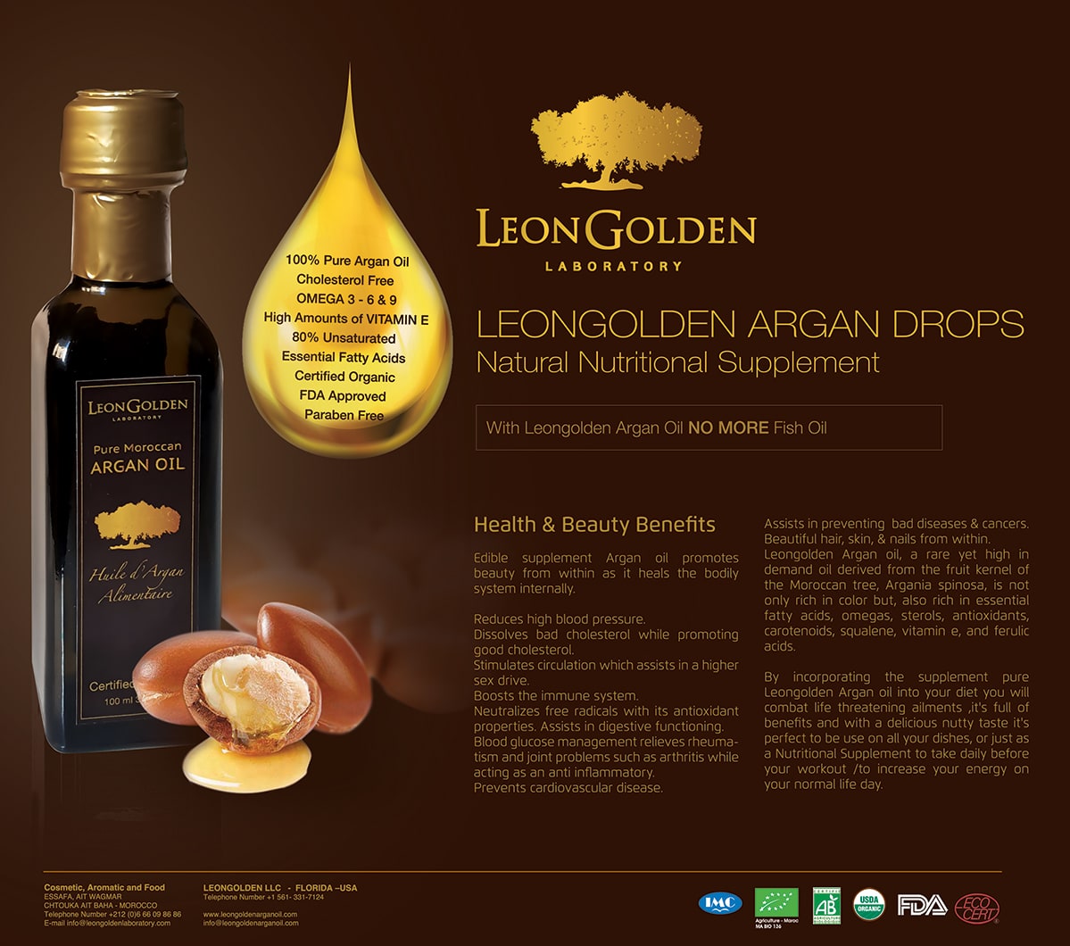 Poster-LeonGolden-culinary-pure-argan-oil